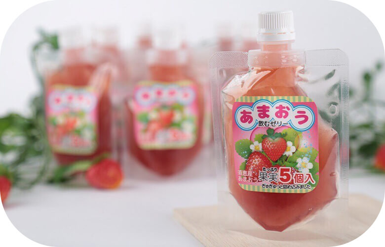 あまおう飲むゼリー